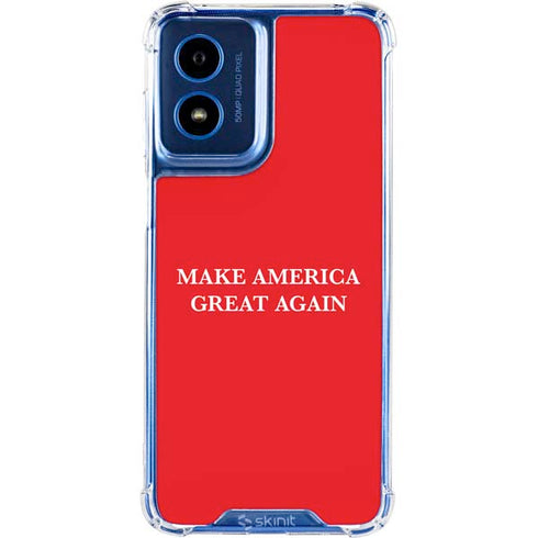 Make American Great Again Moto G 5G (2024) Clear Case